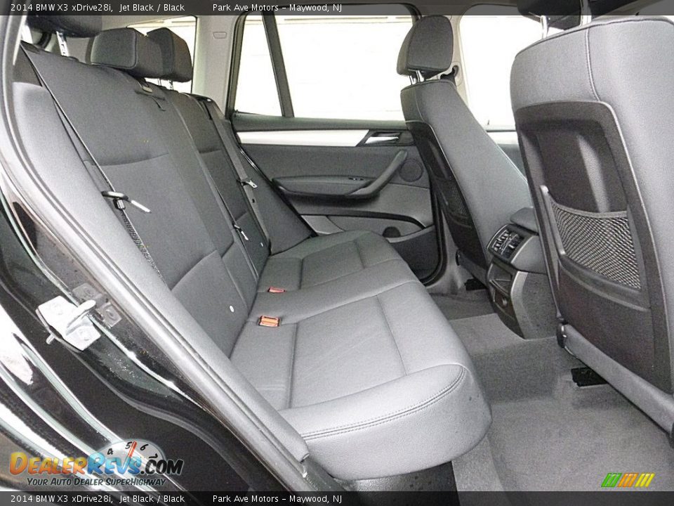 2014 BMW X3 xDrive28i Jet Black / Black Photo #25