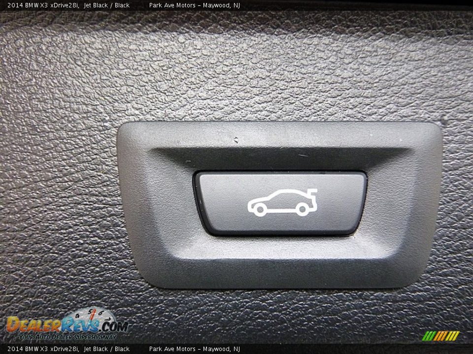 2014 BMW X3 xDrive28i Jet Black / Black Photo #28