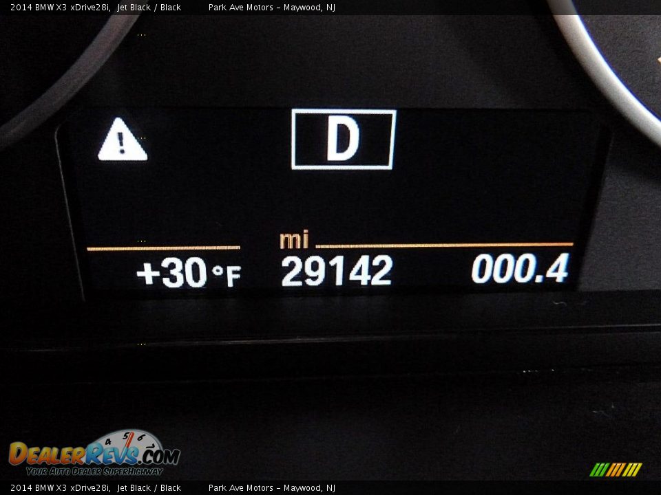 2014 BMW X3 xDrive28i Jet Black / Black Photo #31