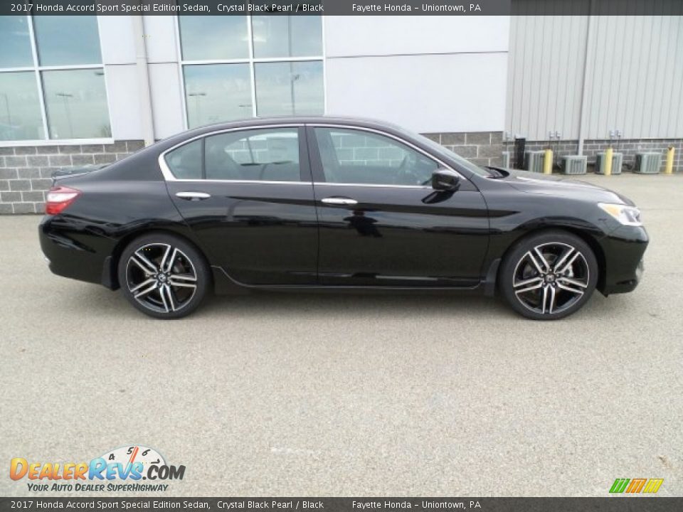 Crystal Black Pearl 2017 Honda Accord Sport Special Edition Sedan Photo #2