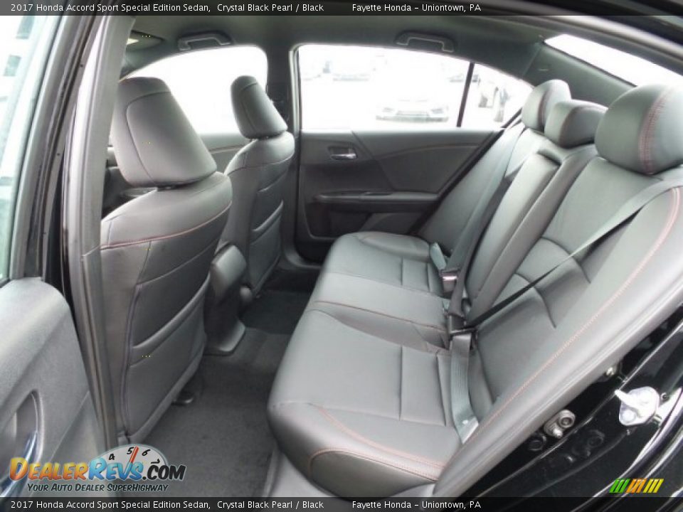 2017 Honda Accord Sport Special Edition Sedan Crystal Black Pearl / Black Photo #8