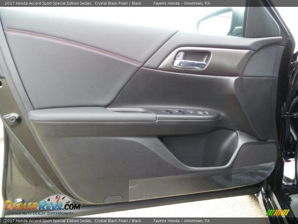 2017 Honda Accord Sport Special Edition Sedan Crystal Black Pearl / Black Photo #12