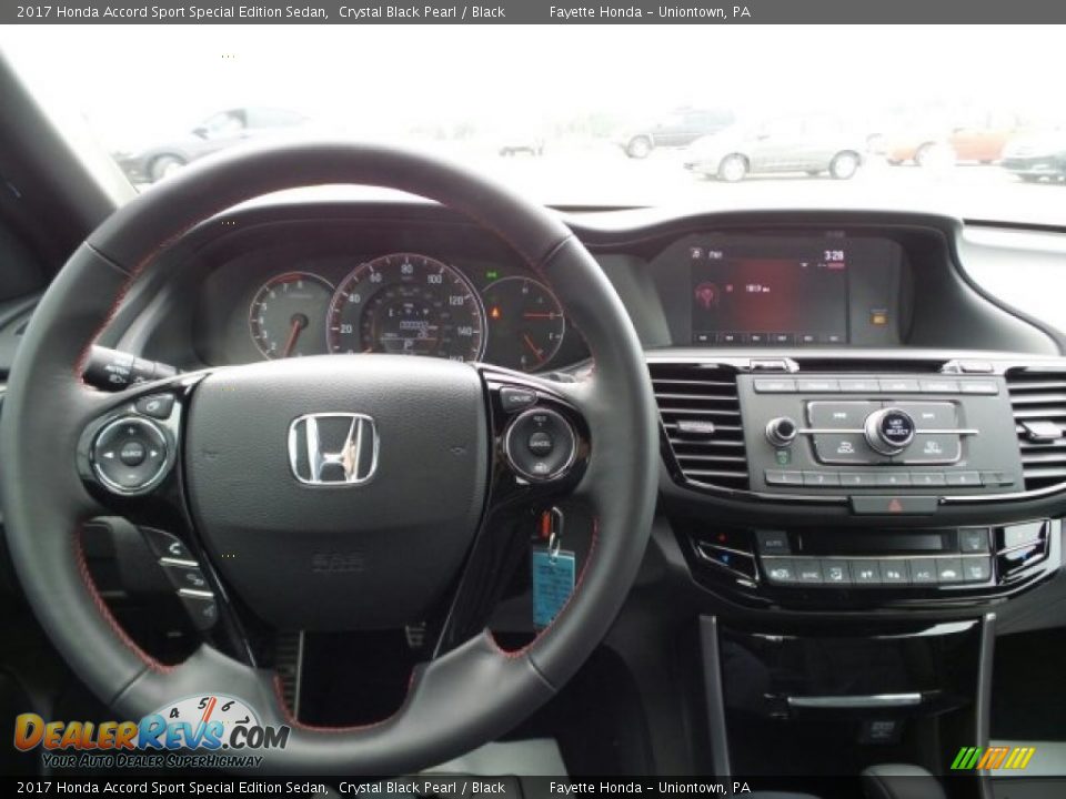 2017 Honda Accord Sport Special Edition Sedan Crystal Black Pearl / Black Photo #15