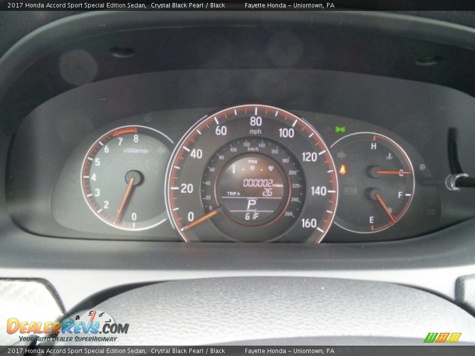 2017 Honda Accord Sport Special Edition Sedan Crystal Black Pearl / Black Photo #16