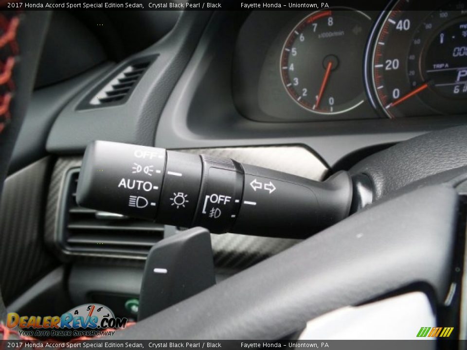 2017 Honda Accord Sport Special Edition Sedan Crystal Black Pearl / Black Photo #18