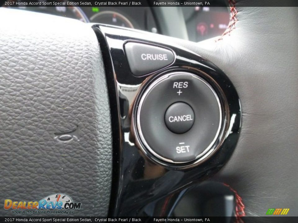 2017 Honda Accord Sport Special Edition Sedan Crystal Black Pearl / Black Photo #19