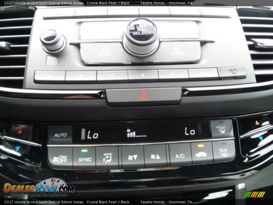 2017 Honda Accord Sport Special Edition Sedan Crystal Black Pearl / Black Photo #21
