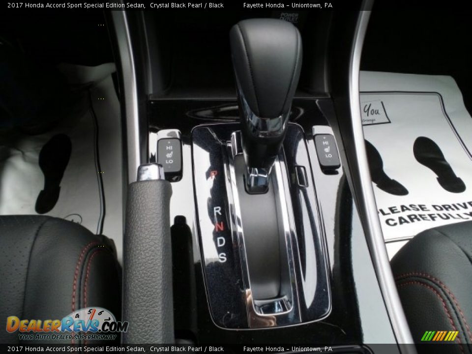 2017 Honda Accord Sport Special Edition Sedan Crystal Black Pearl / Black Photo #22