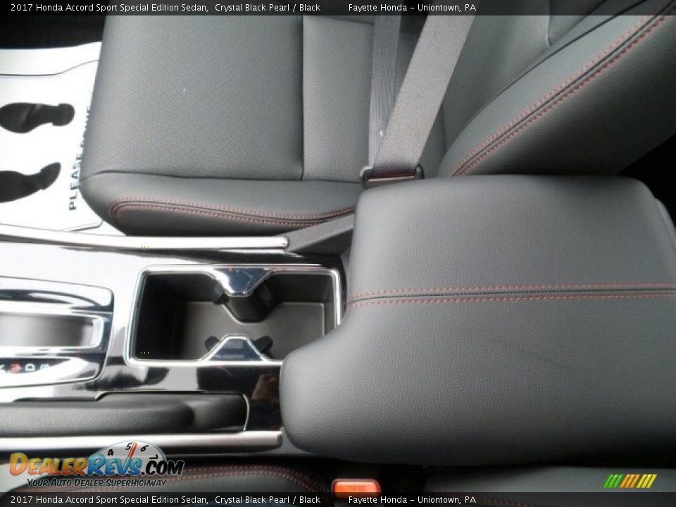 2017 Honda Accord Sport Special Edition Sedan Crystal Black Pearl / Black Photo #24