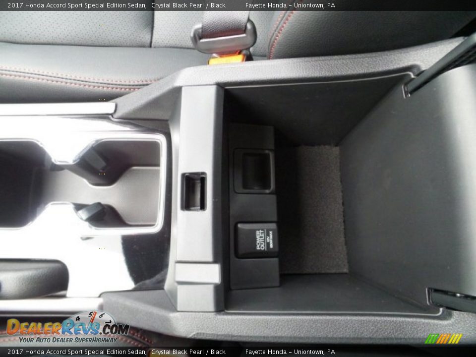 2017 Honda Accord Sport Special Edition Sedan Crystal Black Pearl / Black Photo #25