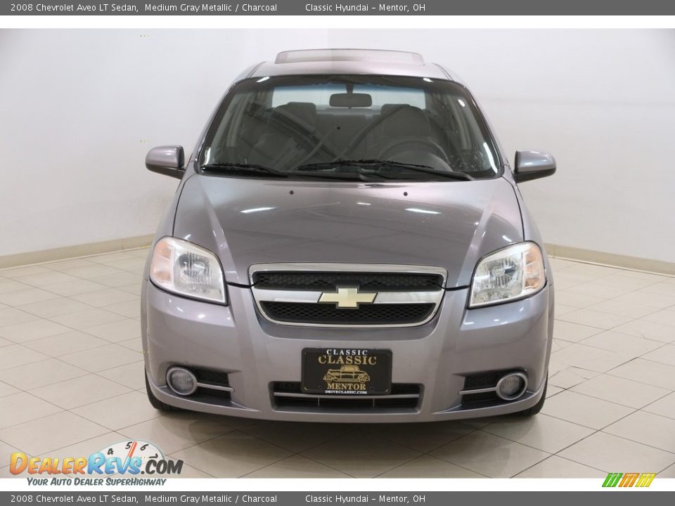 2008 Chevrolet Aveo LT Sedan Medium Gray Metallic / Charcoal Photo #2
