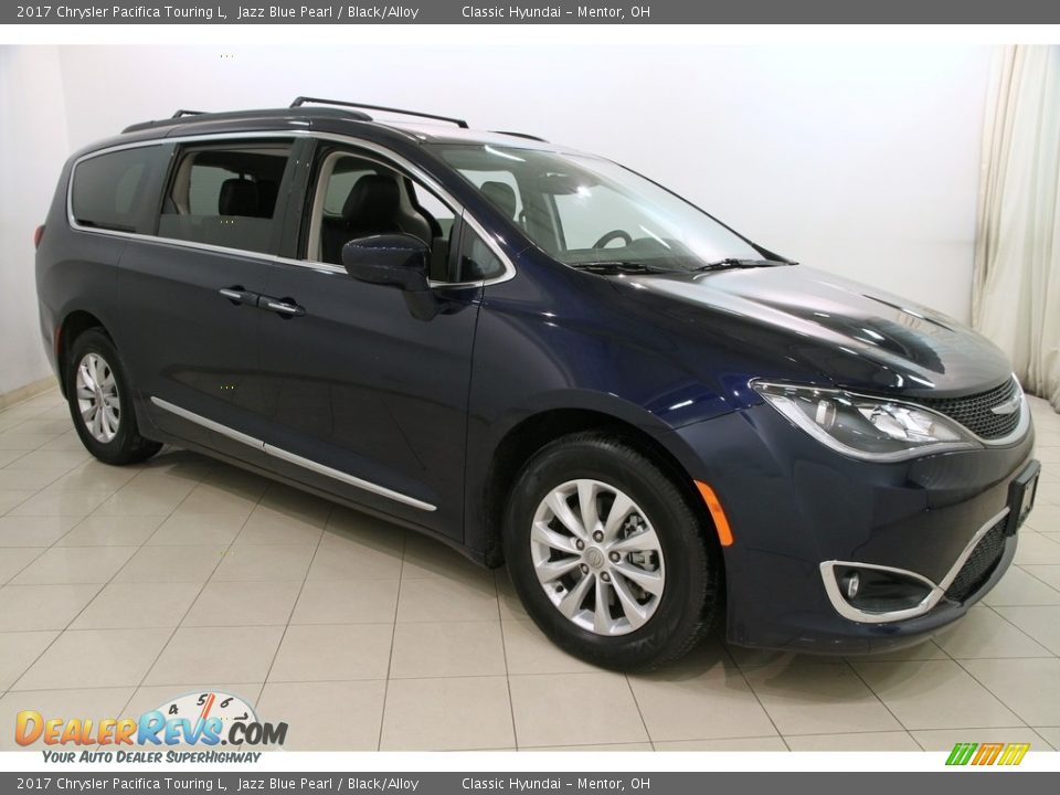 2017 Chrysler Pacifica Touring L Jazz Blue Pearl / Black/Alloy Photo #1