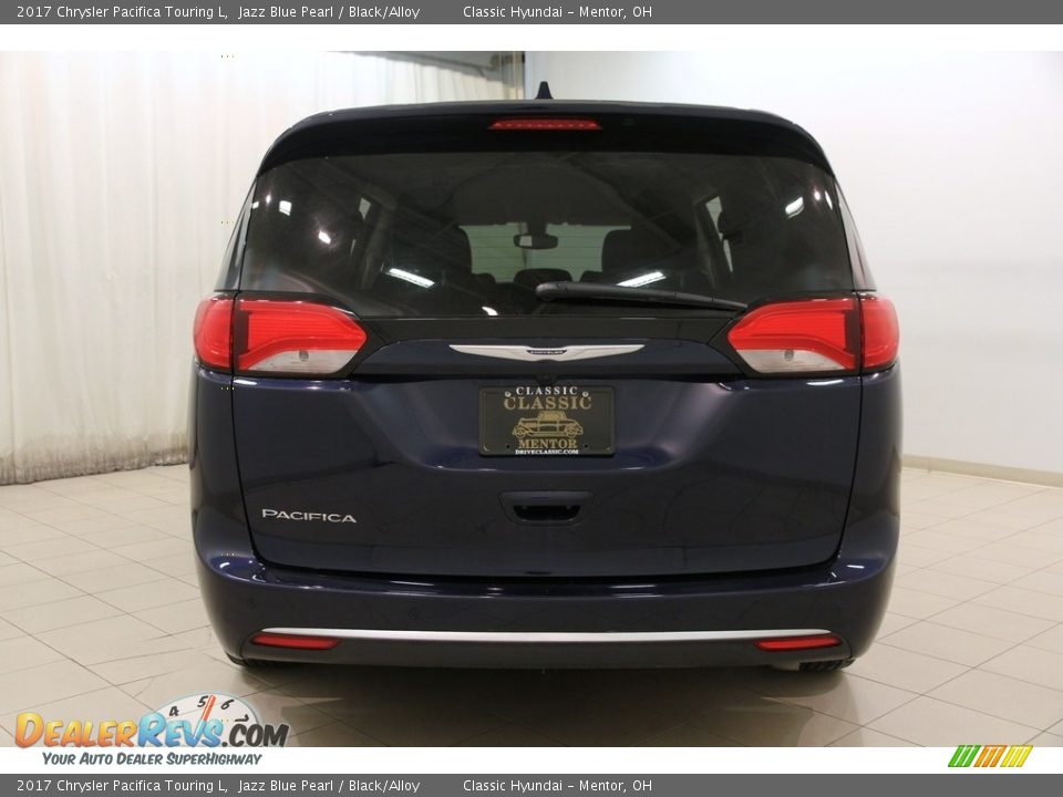 2017 Chrysler Pacifica Touring L Jazz Blue Pearl / Black/Alloy Photo #21