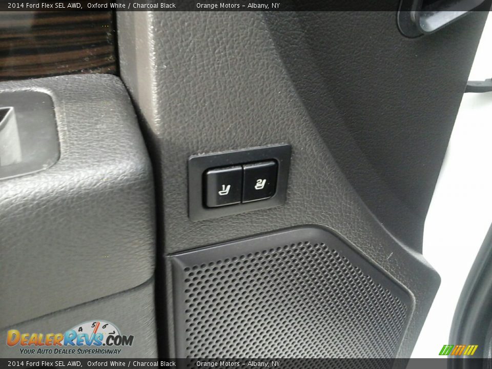 2014 Ford Flex SEL AWD Oxford White / Charcoal Black Photo #23
