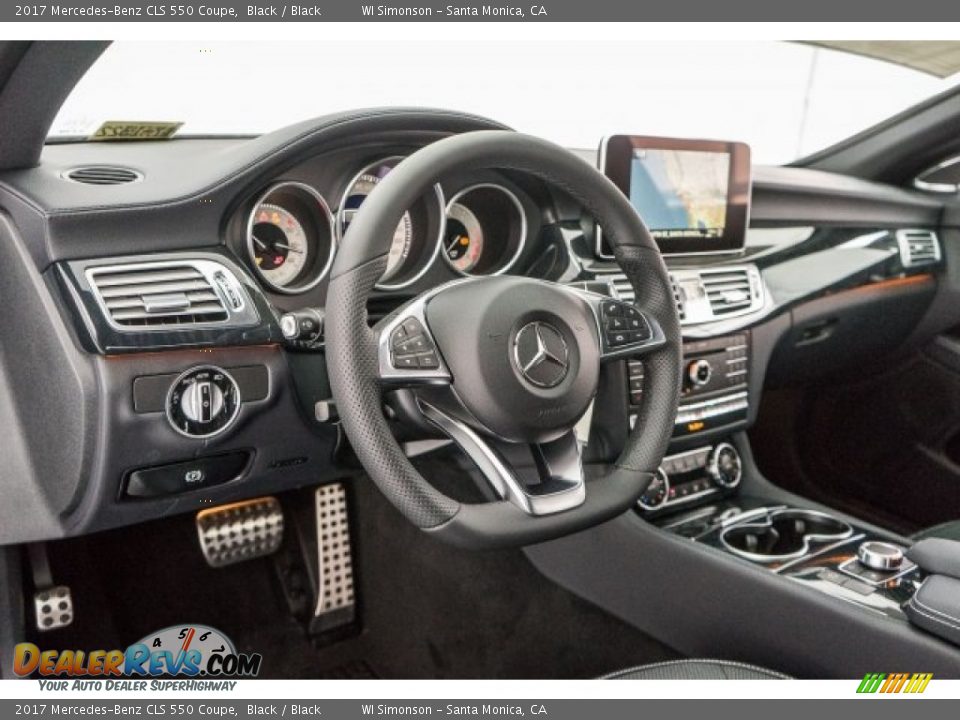 Dashboard of 2017 Mercedes-Benz CLS 550 Coupe Photo #5