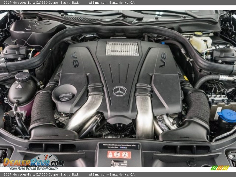 2017 Mercedes-Benz CLS 550 Coupe 4.7 Liter DI biturbo DOHC 32-Valve VVT V8 Engine Photo #9