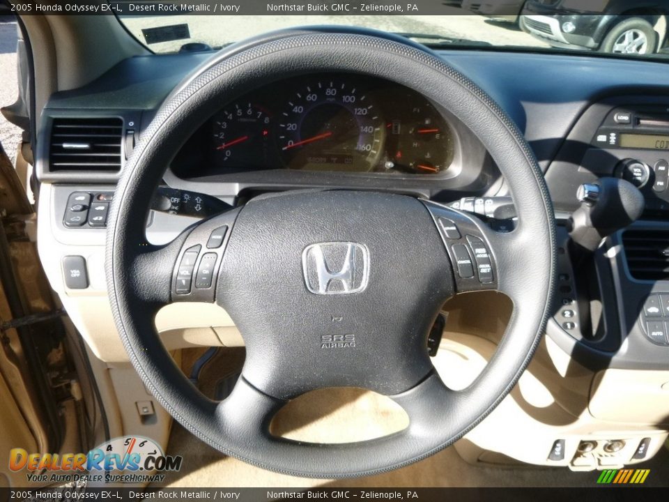 2005 Honda Odyssey EX-L Desert Rock Metallic / Ivory Photo #26