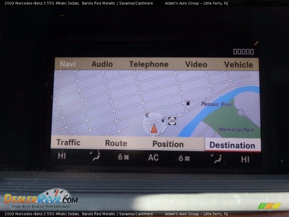 2009 Mercedes-Benz S 550 4Matic Sedan Barolo Red Metallic / Savanna/Cashmere Photo #14