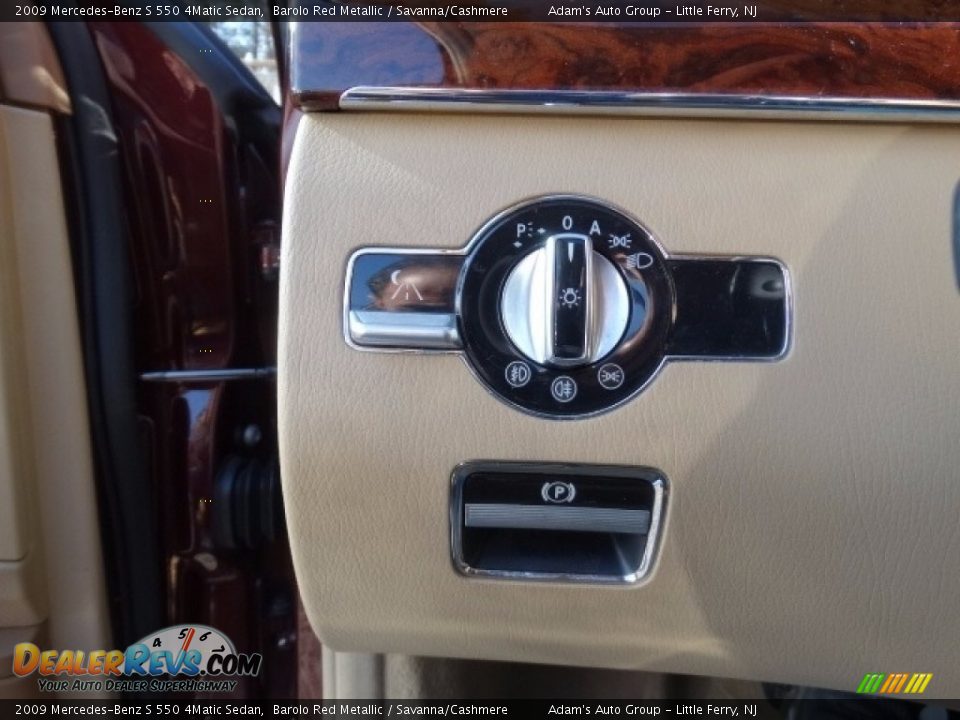 2009 Mercedes-Benz S 550 4Matic Sedan Barolo Red Metallic / Savanna/Cashmere Photo #19