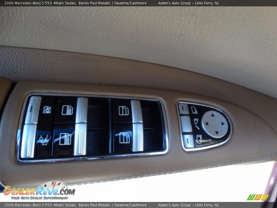 2009 Mercedes-Benz S 550 4Matic Sedan Barolo Red Metallic / Savanna/Cashmere Photo #21