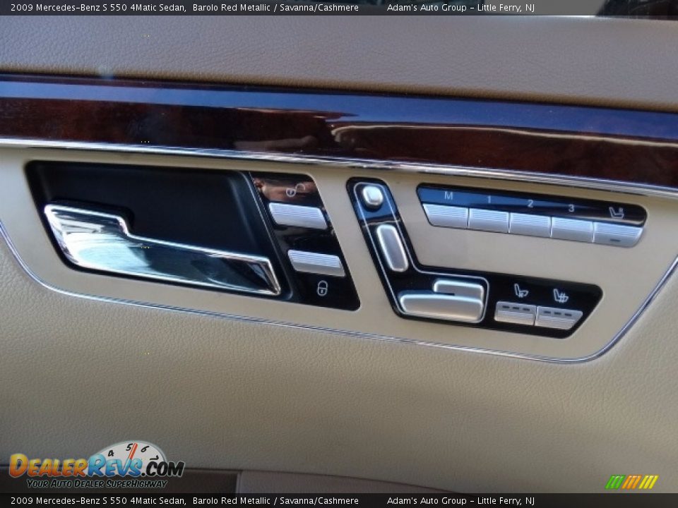 2009 Mercedes-Benz S 550 4Matic Sedan Barolo Red Metallic / Savanna/Cashmere Photo #22