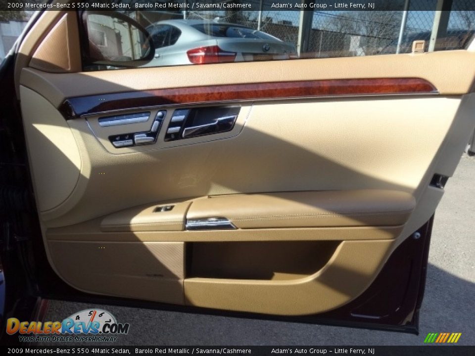 2009 Mercedes-Benz S 550 4Matic Sedan Barolo Red Metallic / Savanna/Cashmere Photo #23