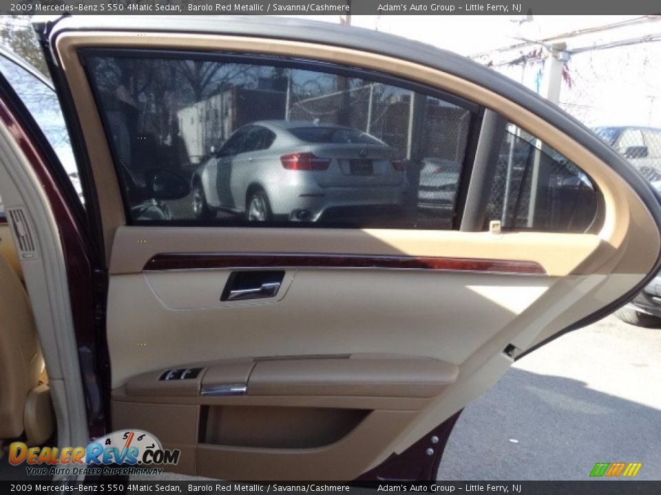 2009 Mercedes-Benz S 550 4Matic Sedan Barolo Red Metallic / Savanna/Cashmere Photo #27