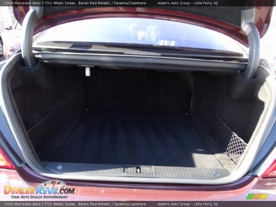 2009 Mercedes-Benz S 550 4Matic Sedan Barolo Red Metallic / Savanna/Cashmere Photo #29