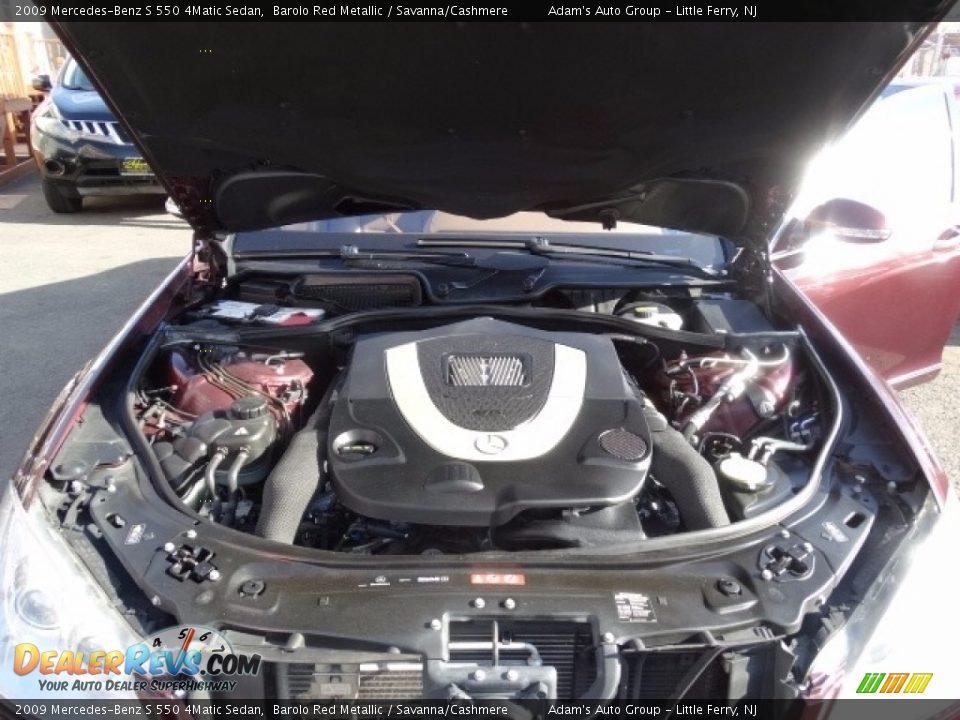 2009 Mercedes-Benz S 550 4Matic Sedan Barolo Red Metallic / Savanna/Cashmere Photo #34