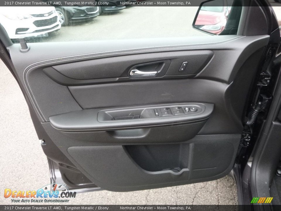 2017 Chevrolet Traverse LT AWD Tungsten Metallic / Ebony Photo #14