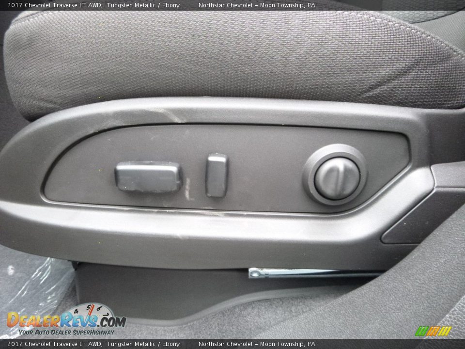 2017 Chevrolet Traverse LT AWD Tungsten Metallic / Ebony Photo #15