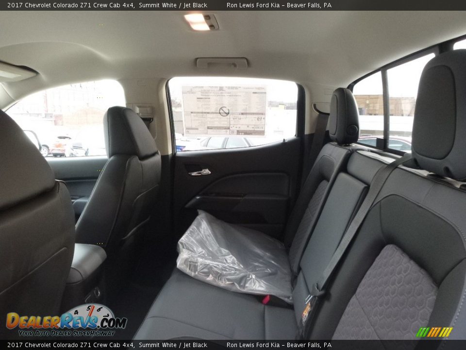 2017 Chevrolet Colorado Z71 Crew Cab 4x4 Summit White / Jet Black Photo #11