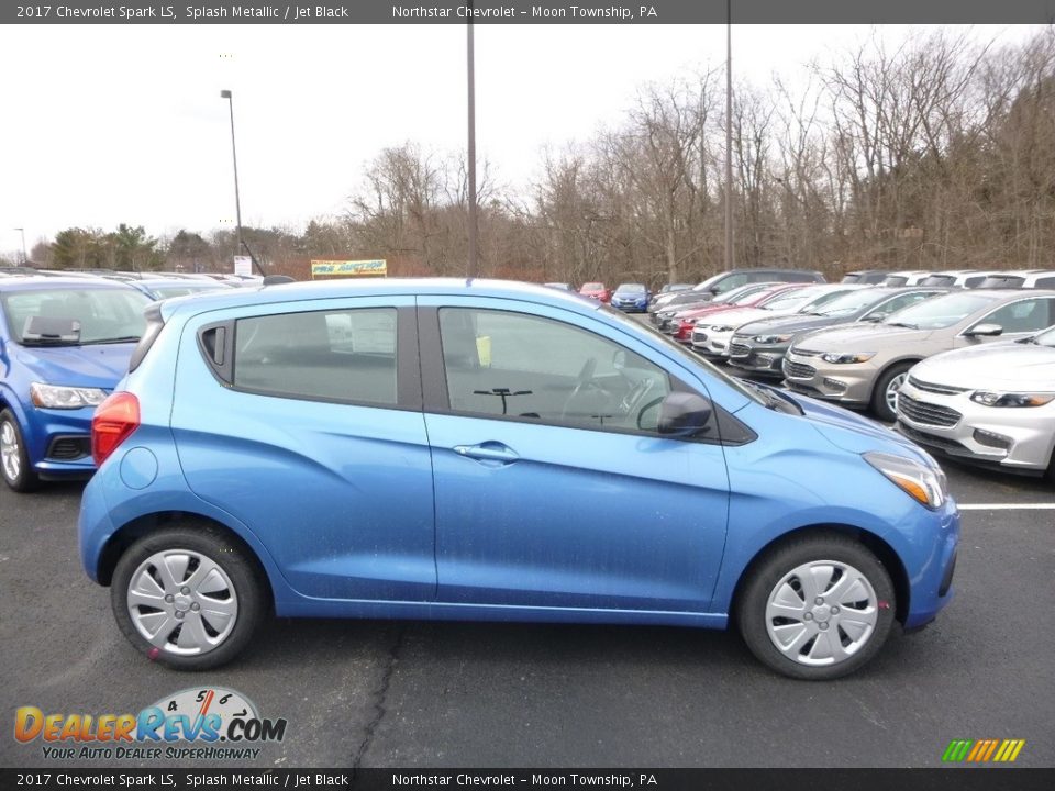 2017 Chevrolet Spark LS Splash Metallic / Jet Black Photo #4