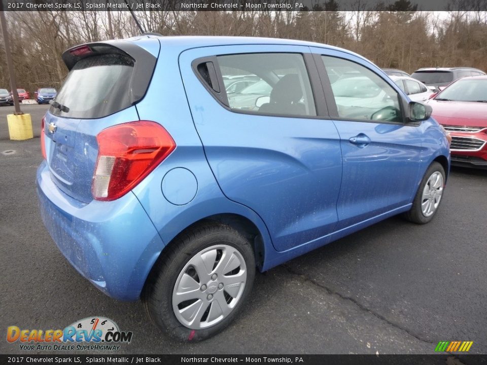 2017 Chevrolet Spark LS Splash Metallic / Jet Black Photo #6