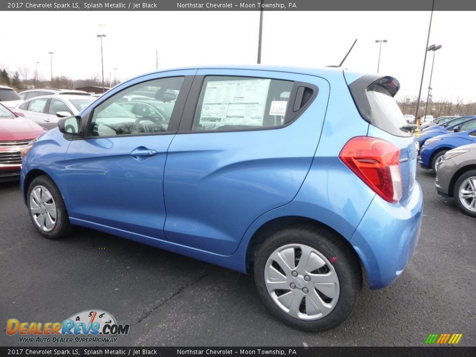 2017 Chevrolet Spark LS Splash Metallic / Jet Black Photo #9
