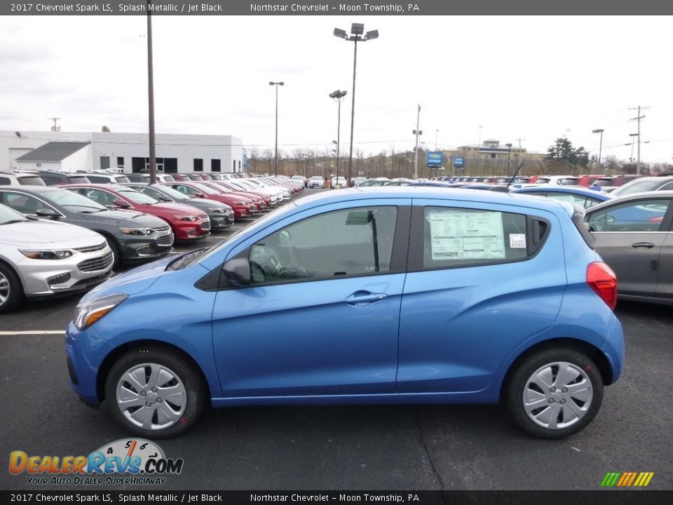 2017 Chevrolet Spark LS Splash Metallic / Jet Black Photo #10
