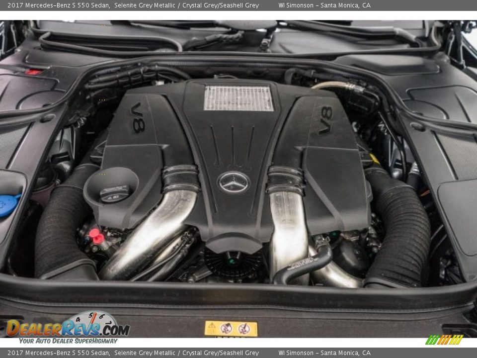 2017 Mercedes-Benz S 550 Sedan 4.7 Liter DI biturbo DOHC 32-Valve VVT V8 Engine Photo #9