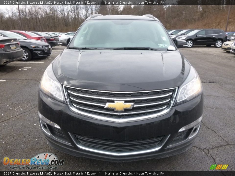 2017 Chevrolet Traverse LT AWD Mosaic Black Metallic / Ebony Photo #2