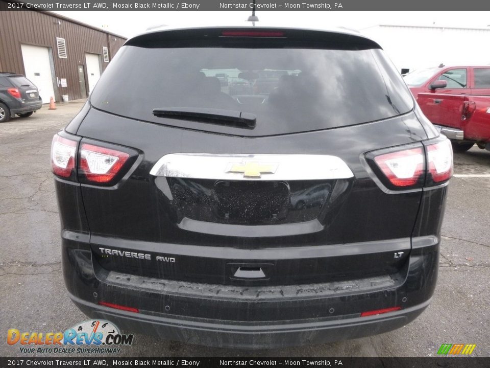 2017 Chevrolet Traverse LT AWD Mosaic Black Metallic / Ebony Photo #6