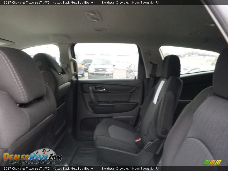 2017 Chevrolet Traverse LT AWD Mosaic Black Metallic / Ebony Photo #11