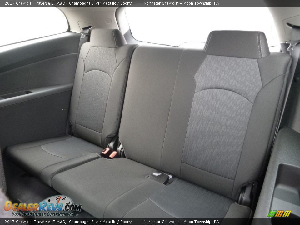 2017 Chevrolet Traverse LT AWD Champagne Silver Metallic / Ebony Photo #12