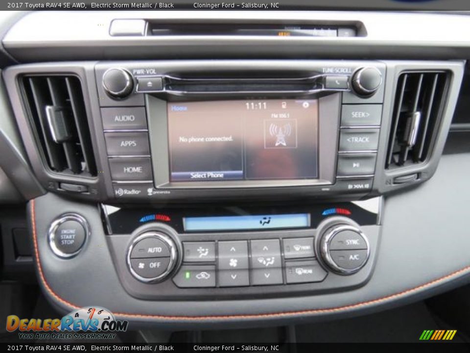 Controls of 2017 Toyota RAV4 SE AWD Photo #17