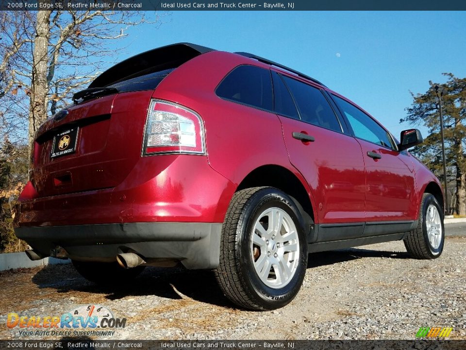 2008 Ford Edge SE Redfire Metallic / Charcoal Photo #6