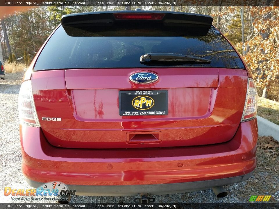 2008 Ford Edge SE Redfire Metallic / Charcoal Photo #7