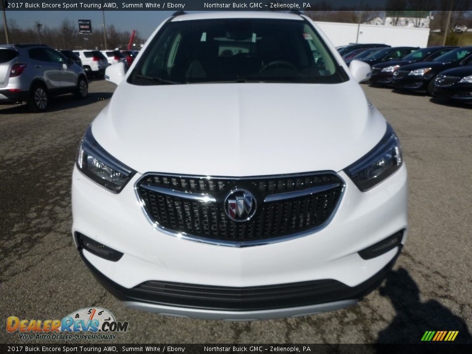 2017 Buick Encore Sport Touring AWD Summit White / Ebony Photo #2
