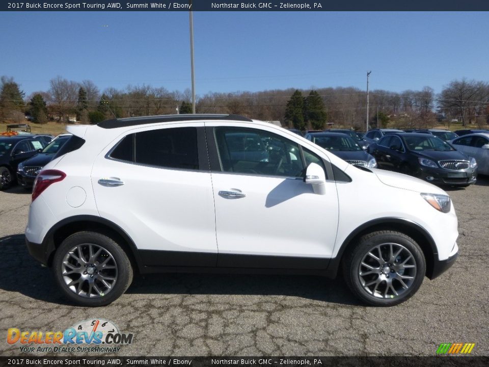2017 Buick Encore Sport Touring AWD Summit White / Ebony Photo #4