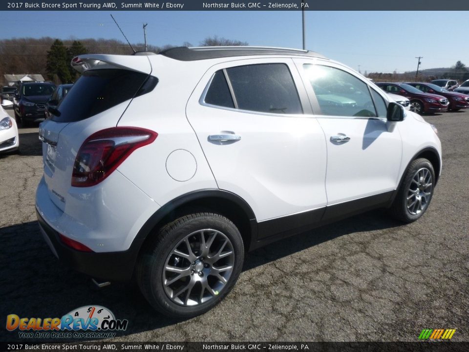 2017 Buick Encore Sport Touring AWD Summit White / Ebony Photo #5