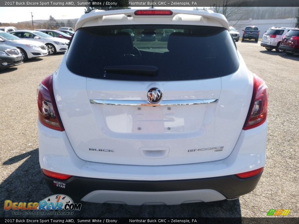 2017 Buick Encore Sport Touring AWD Summit White / Ebony Photo #6