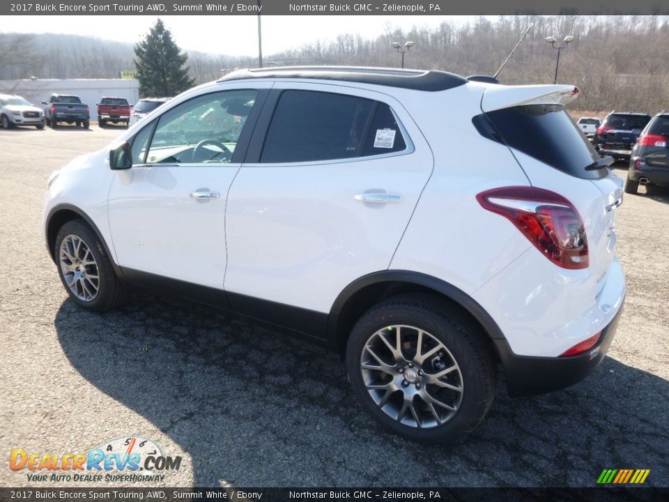 2017 Buick Encore Sport Touring AWD Summit White / Ebony Photo #7