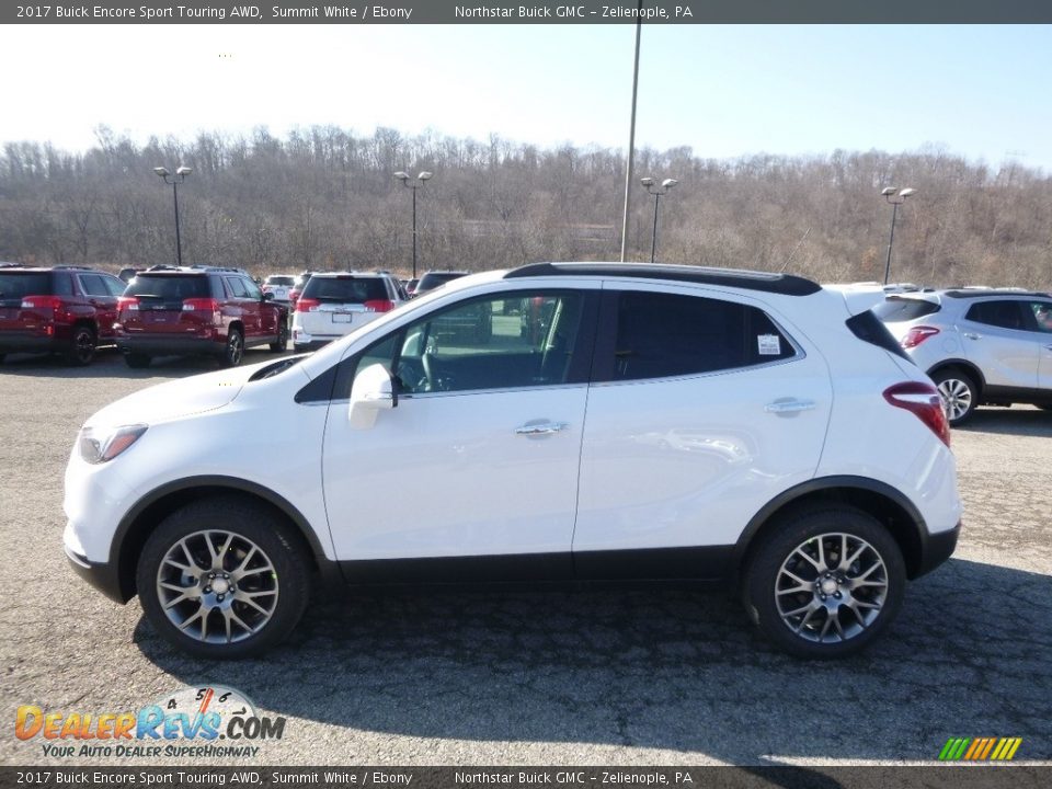 2017 Buick Encore Sport Touring AWD Summit White / Ebony Photo #8